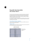 Apple Cinema Tools 4 Manuel utilisateur