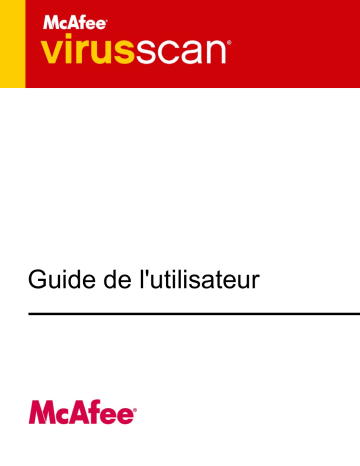 Mode d'emploi | McAfee VirusScan 2006 Manuel utilisateur | Fixfr