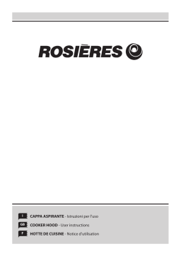 ROSIERES RDSV685PN Manuel utilisateur