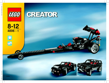 Guide d'installation | Lego 4896 Roaring Roadsters Manuel utilisateur | Fixfr