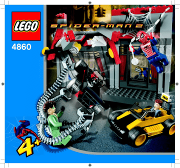 Guide d'installation | Lego 4860 Café Attack Manuel utilisateur | Fixfr