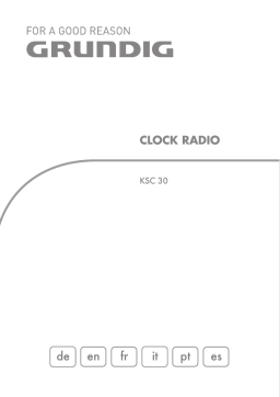 Grundig KSC 30 Manuel utilisateur