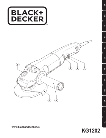 Black & Decker KG1202-QS Mode d'emploi | Fixfr