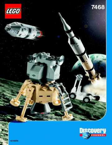 Guide d'installation | Lego 7468 Saturn V Moon Mission Manuel utilisateur | Fixfr