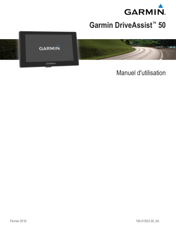 Garmin DriveAssist 50 Manuel utilisateur | Fixfr