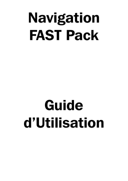 Tri-Edre Freeway 3.5 NavigationFAST Pack Manuel utilisateur