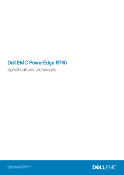 Dell PowerEdge R740 server spécification