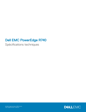 Dell PowerEdge R740 server spécification | Fixfr