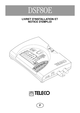 Teleco DSF80E Manuel utilisateur