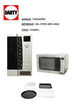 Panasonic NN-CD565B Manuel utilisateur