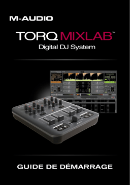 Avid M-Audio Torq MixLab Manuel utilisateur