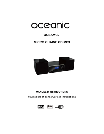 Manuel du propriétaire | Oceanic OCEAMC2 Manuel utilisateur | Fixfr