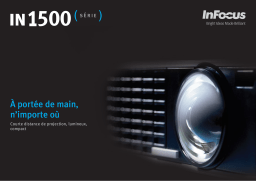 Infocus IN1503 Manuel utilisateur