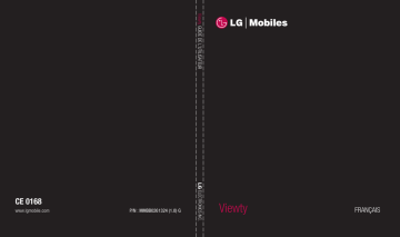 Viewty | LG Série KU990 Manuel utilisateur | Fixfr