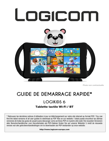 Guide de démarrage rapide | Logicom Logikids 6 Manuel utilisateur | Fixfr