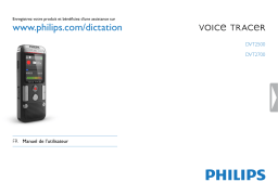 Philips DVT 2700 Manuel utilisateur