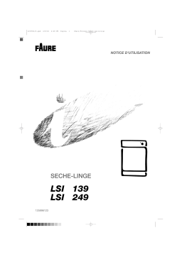 Faure LSI 139 Manuel utilisateur