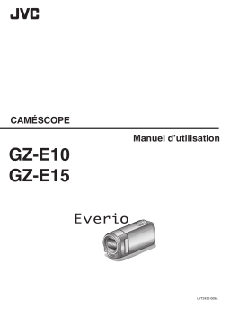 JVC GZ-E15BE Manuel utilisateur