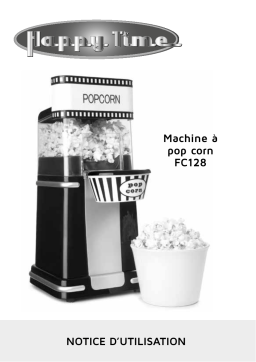 Happy Time FC128 Machine à popcorn Manuel utilisateur