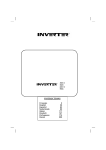 INVERTER TOSAINE PLUS Manuel utilisateur