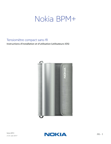 Mode d'emploi | Nokia BPM+ Manuel utilisateur | Fixfr