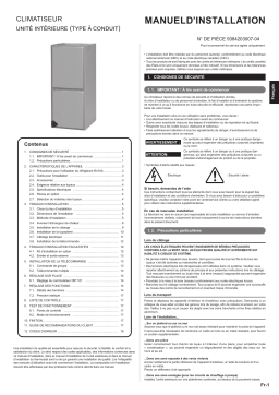 Fujitsu AMUG24LMAS Guide d'installation