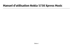 Microsoft 5730 XpressMusic Manuel utilisateur