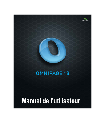 Mode d'emploi | Nuance Omnipage 18 Manuel utilisateur | Fixfr