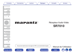 Marantz SR7010 Manuel utilisateur