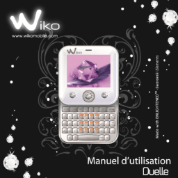 Wiko Duelle Manuel utilisateur