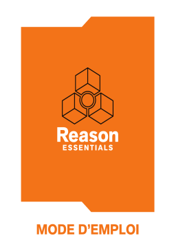 Propellerhead Reason Essentials 1.5 Manuel utilisateur