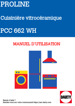 Proline PCC 662 WH Manuel utilisateur