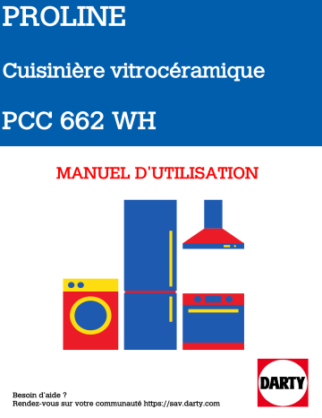 Manuel du propriétaire | Proline PCC 662 WH Manuel utilisateur | Fixfr