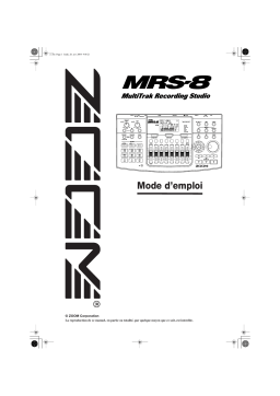 Zoom MRS 8 Manuel utilisateur