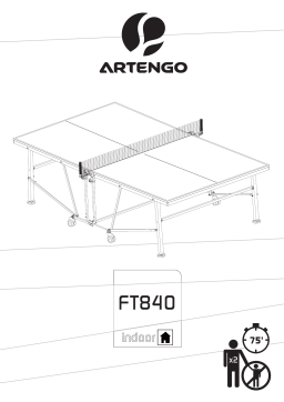 Artengo FT840 Table de tennis de table Manuel utilisateur
