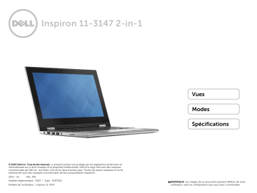 Dell Inspiron 3147 laptop spécification | Fixfr