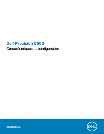Dell Precision 5550 Manuel du propriétaire | Fixfr