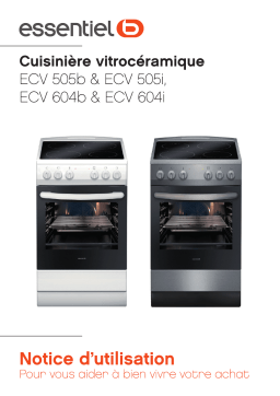 ESSENTIELB ECV604BECV604I Manuel utilisateur