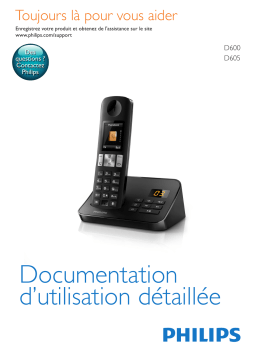 Philips D6053 Manuel utilisateur