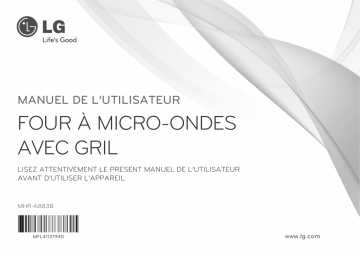 Manuel du propriétaire | LG MH6336GIH Manuel utilisateur | Fixfr