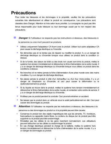 Manuel du propriétaire | PQI MPACK P600 Manuel utilisateur | Fixfr