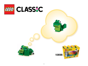 Guide d'installation | Lego 10698 Large Creative Brick Box Manuel utilisateur | Fixfr