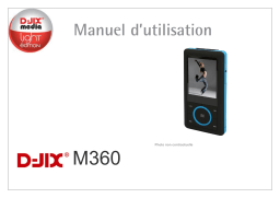 D-JIX M360 FM Manuel utilisateur