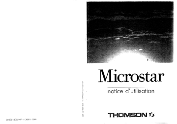 M6008 | Manuel du propriétaire | Thomson M608 Manuel utilisateur | Fixfr