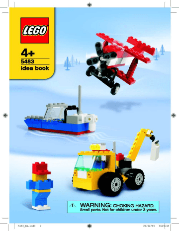 Guide d'installation | Lego 5483 Ready, Steady, Build & Race Set Manuel utilisateur | Fixfr