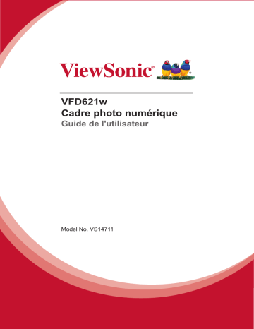 Manuel du propriétaire | ViewSonic VFD621w-70 Manuel utilisateur | Fixfr