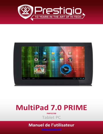 Manuel du propriétaire | Prestigio MultiPad 7.0 PRIME - PMP3270B Manuel utilisateur | Fixfr