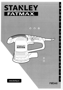 Stanley fatmax FME440K Manuel utilisateur