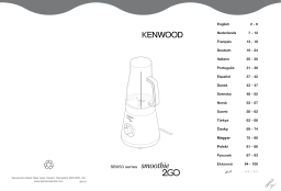 Kenwood SB055 SMOOTHIE 2 GO Manuel utilisateur