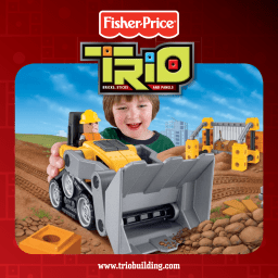 Mattel TRIO Bulldozer Manuel utilisateur